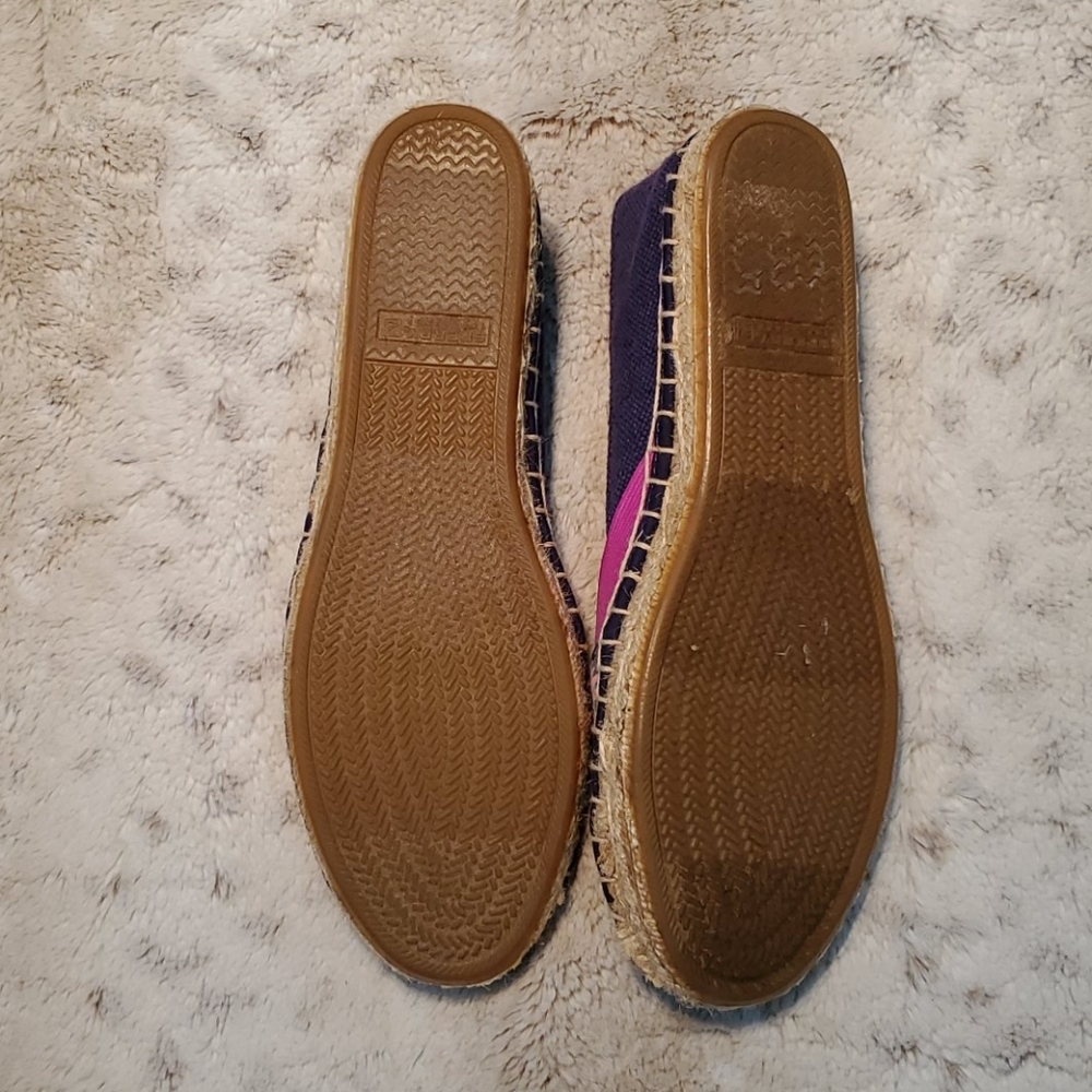 Sperry Top Sider Katama Canvas Espadrille Flats Shoes Colorful Size 7.5 - Picture 6 of 6